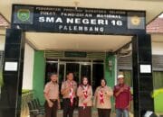 Pramuka SMAN 16 Palembang: Aksi Serentak Bersih-Bersih dan Peningkatan Disiplin Siswa